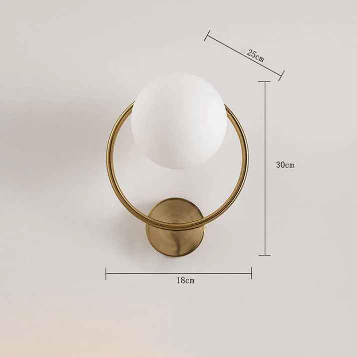 Creative Ring Wall Lamp