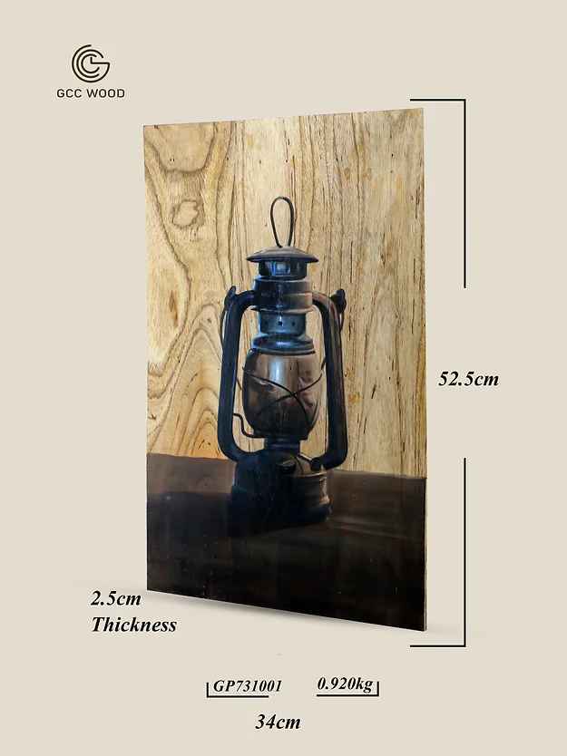 Kerosene Lamp Painting