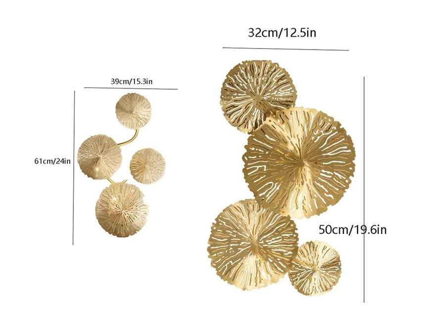 Lotus Leaf Wall Lamp