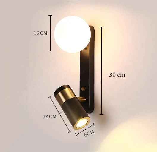 12W Campbell LED Wall lamp