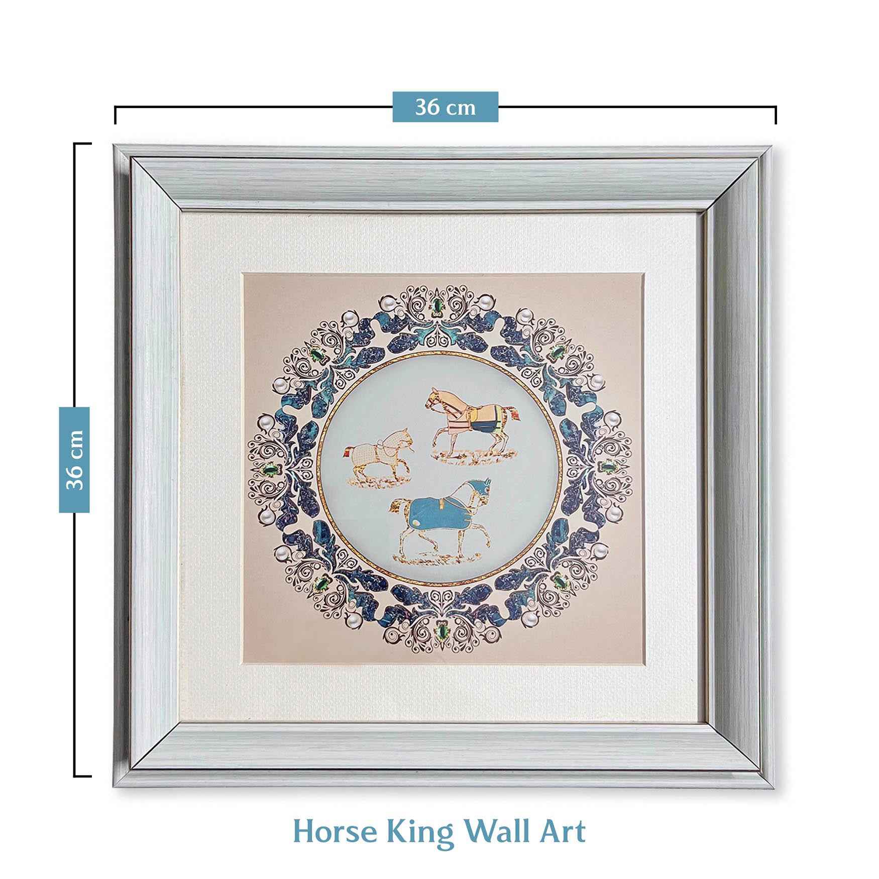 Horse King Korean Fine Paper Print