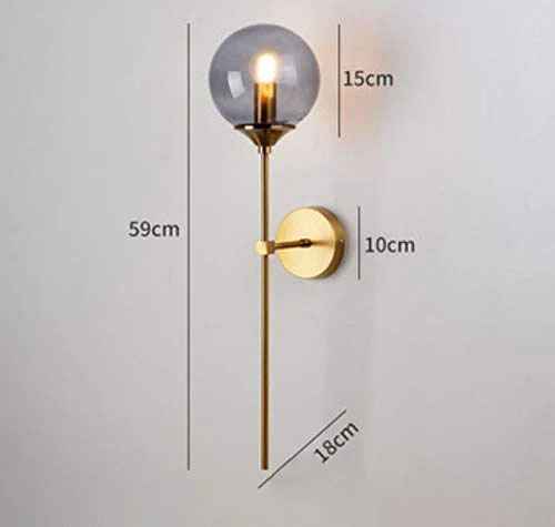 Glass Ball Wall Light