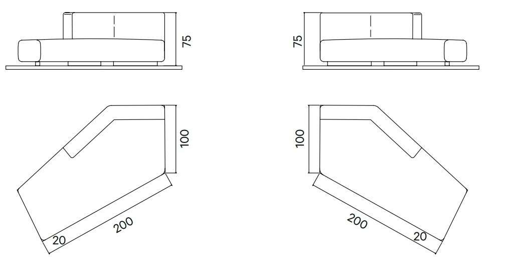 Henge Downtown Sofa