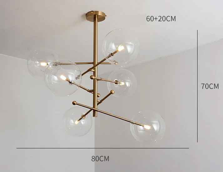 Creative Modern Magic Bean Chandelier