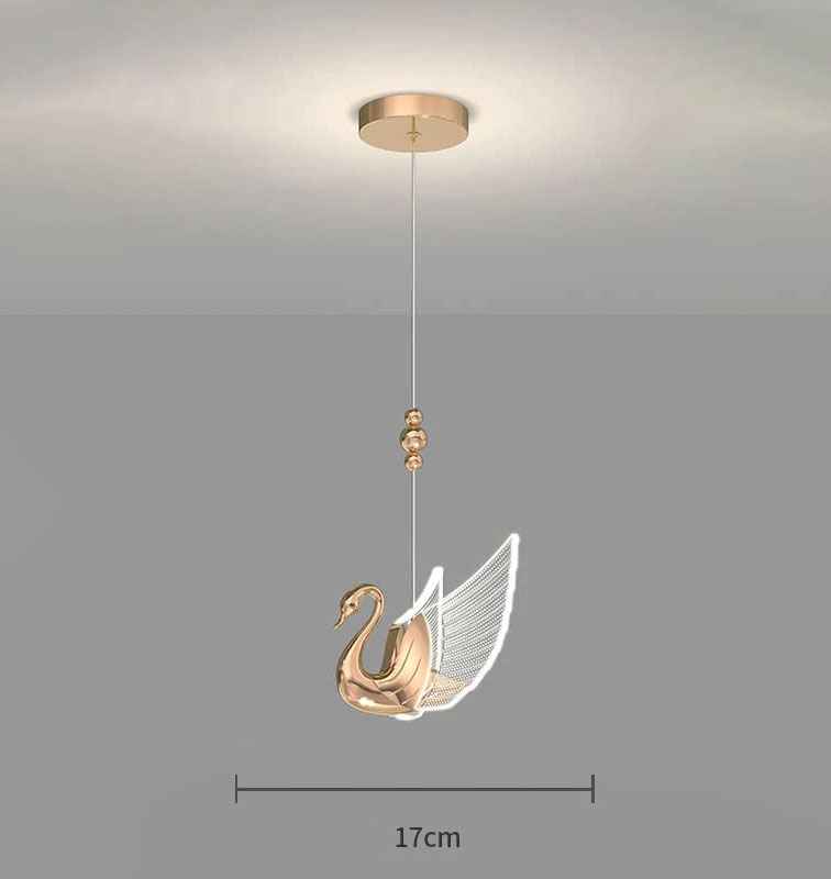 Swan Bedside Pendant Light