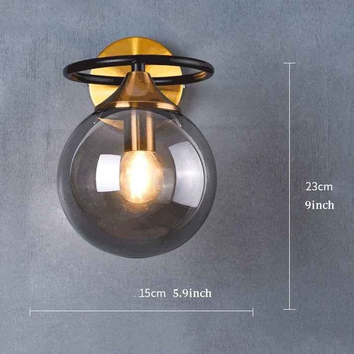 Glass Wall Lamp