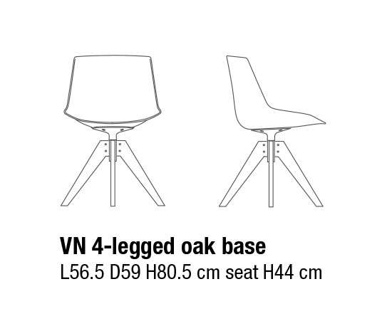 MDF Italia Flow Chair