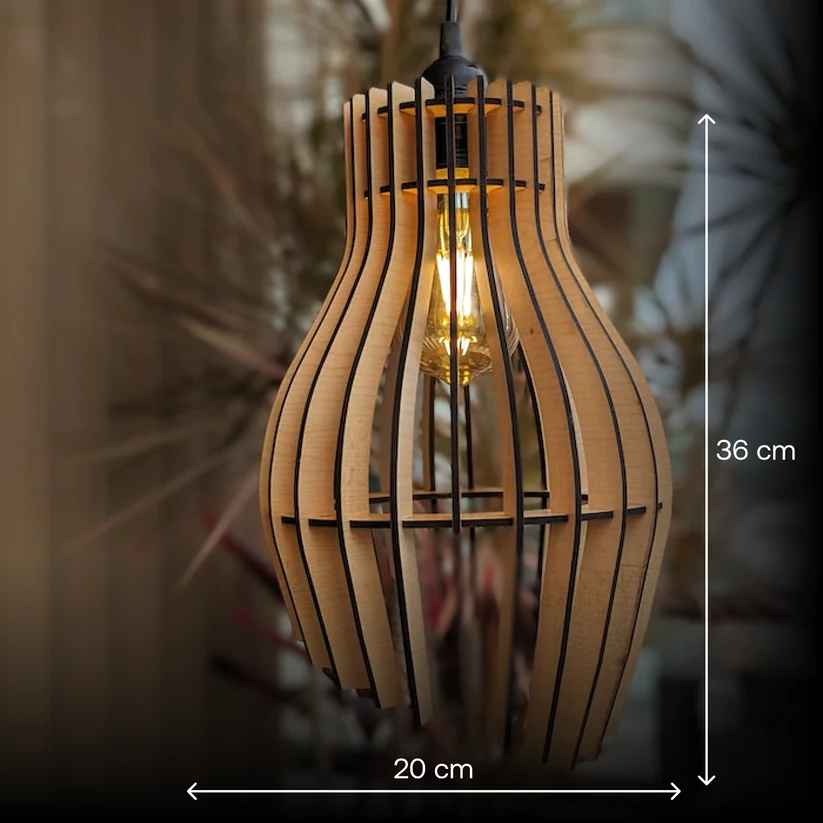 Dark Lantern Hanging Lamp