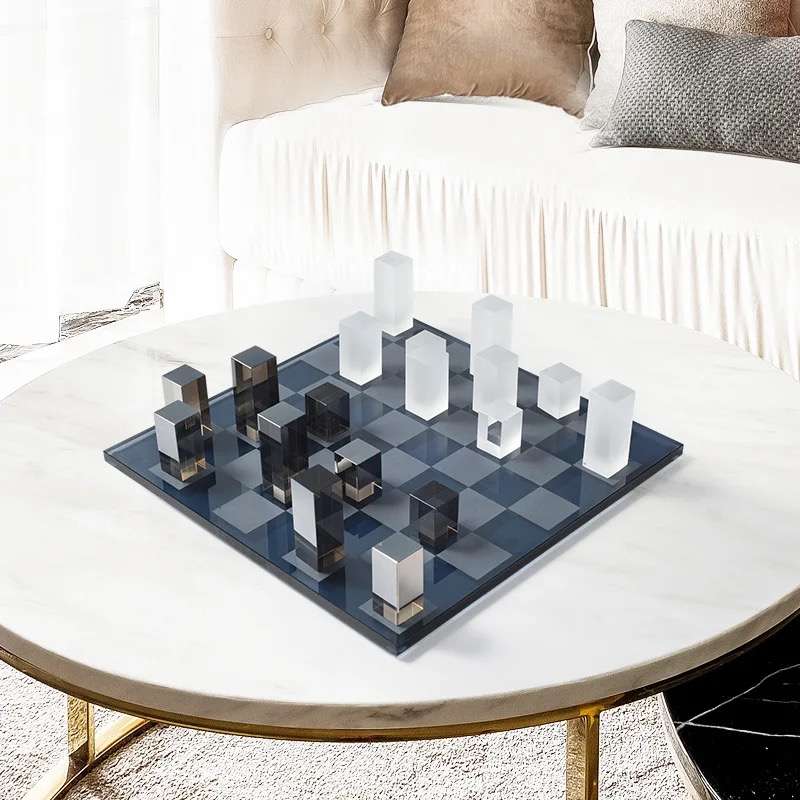 CRYSTAL CHESS BOARD