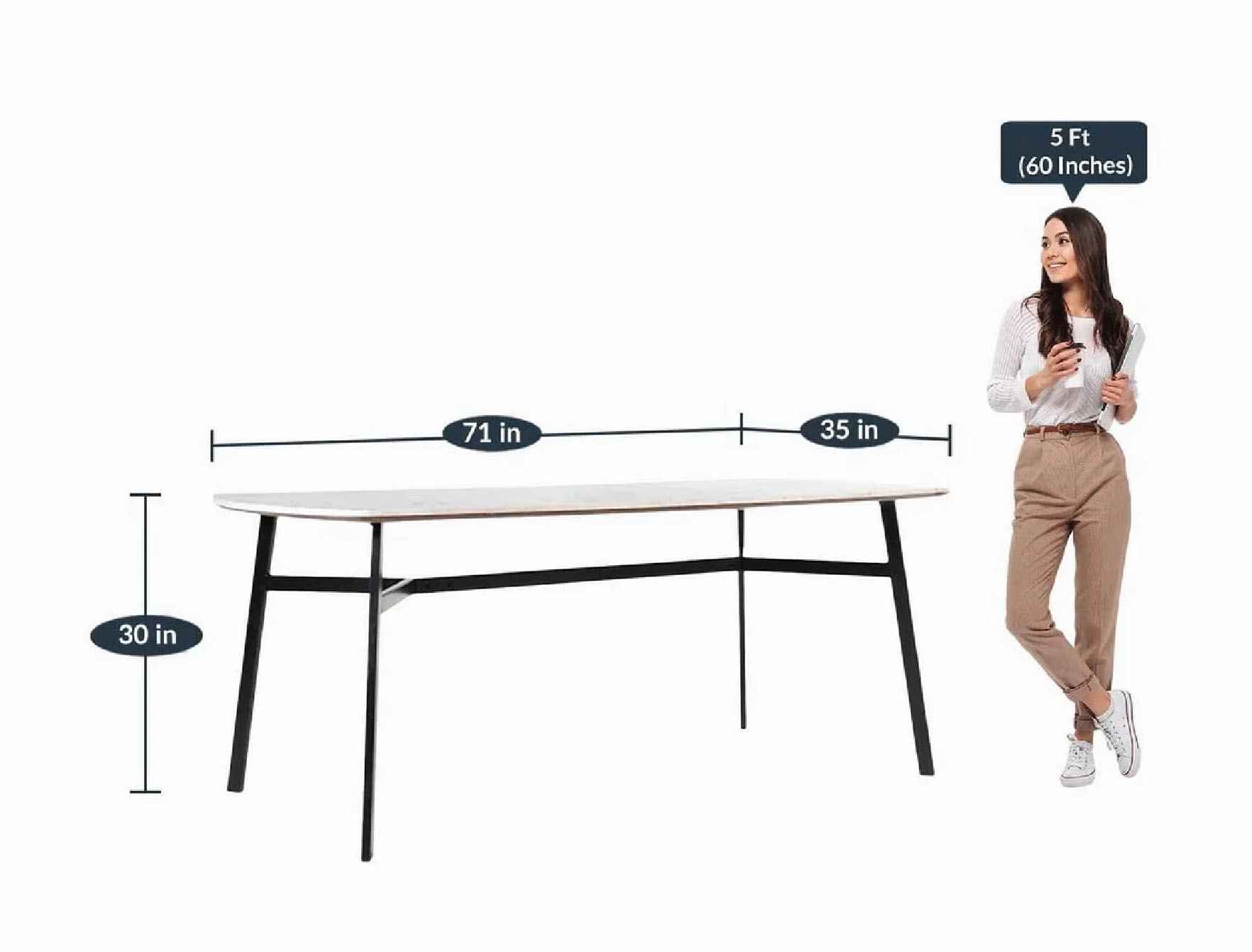 Acme Dining Table 6 Seater