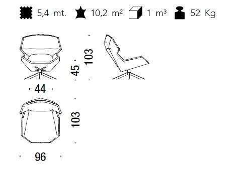 Moroso Clarrisa Armchair