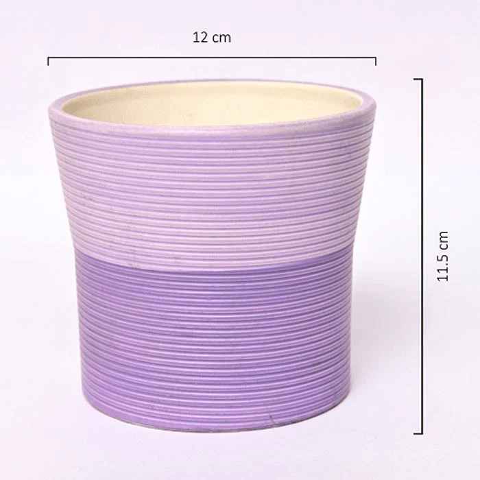 Charming Lilac Ceramic Planter