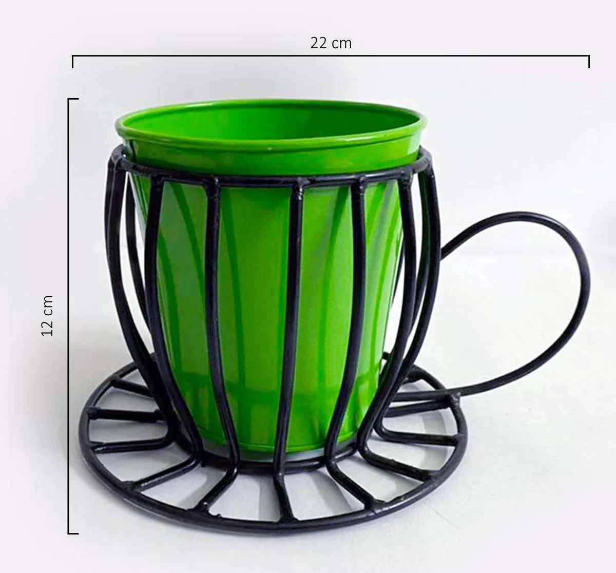 Metal Classy Cup Planter