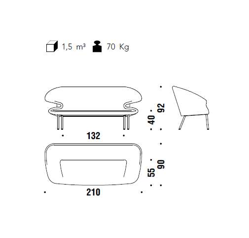 Moroso Doddle Sofa