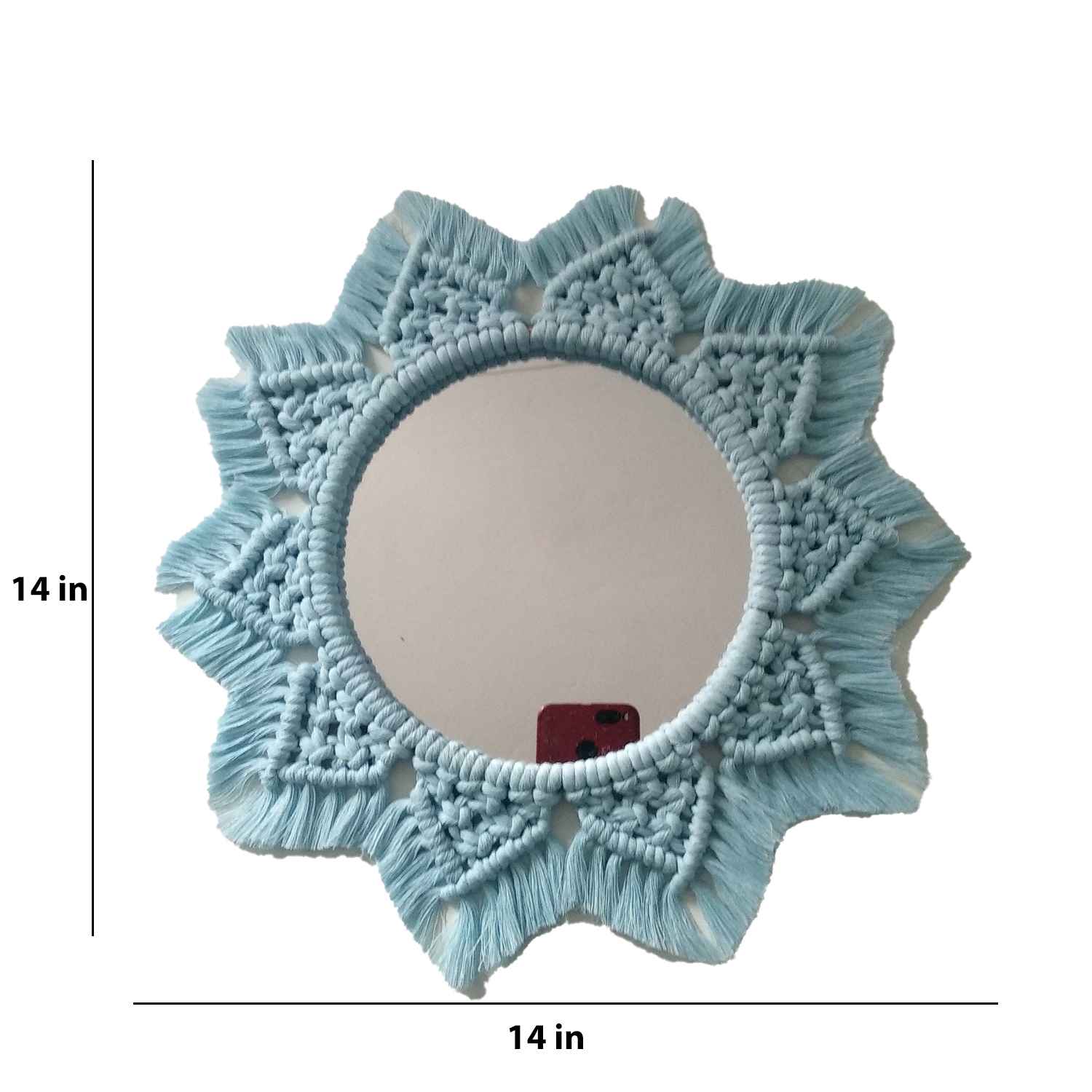 Kaahira Macrame Wall Mirror 