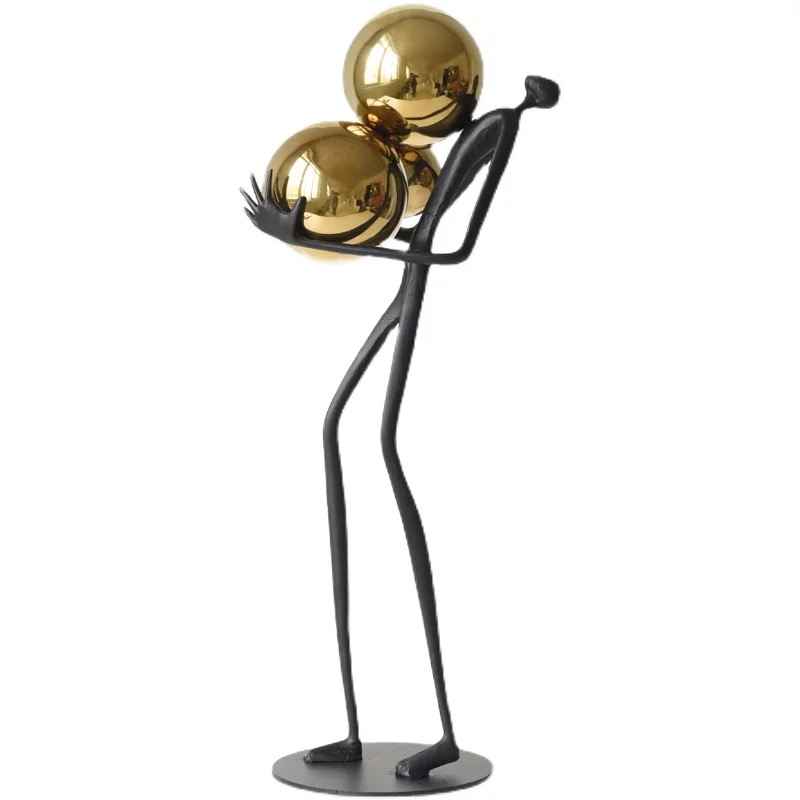 Tarzan Metal Ball Figurine