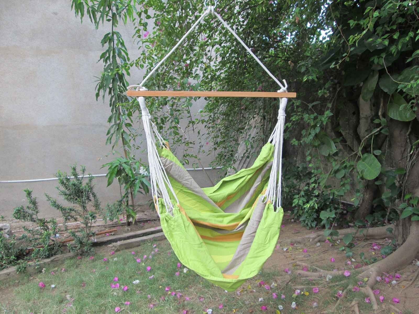 Hangit Cotton Canvas Swing - Garden Green