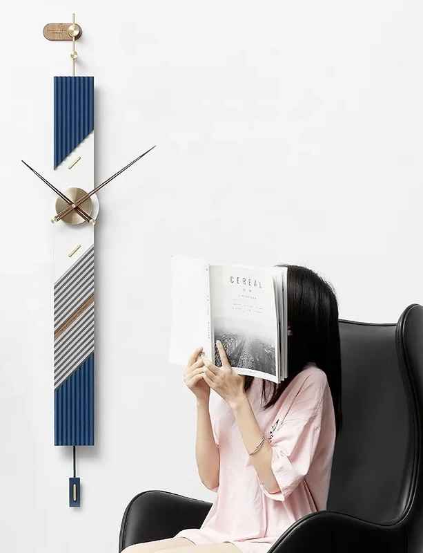 Rhythmic Beat Wall Clock Blue