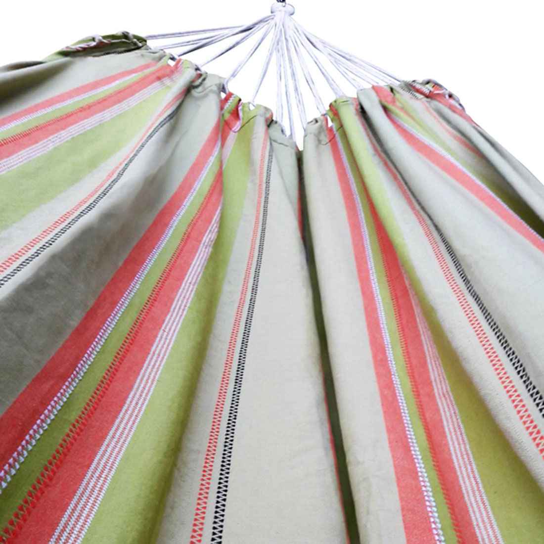 Hangit Extra Large Classic Canvas Hammock with Deco Fringes