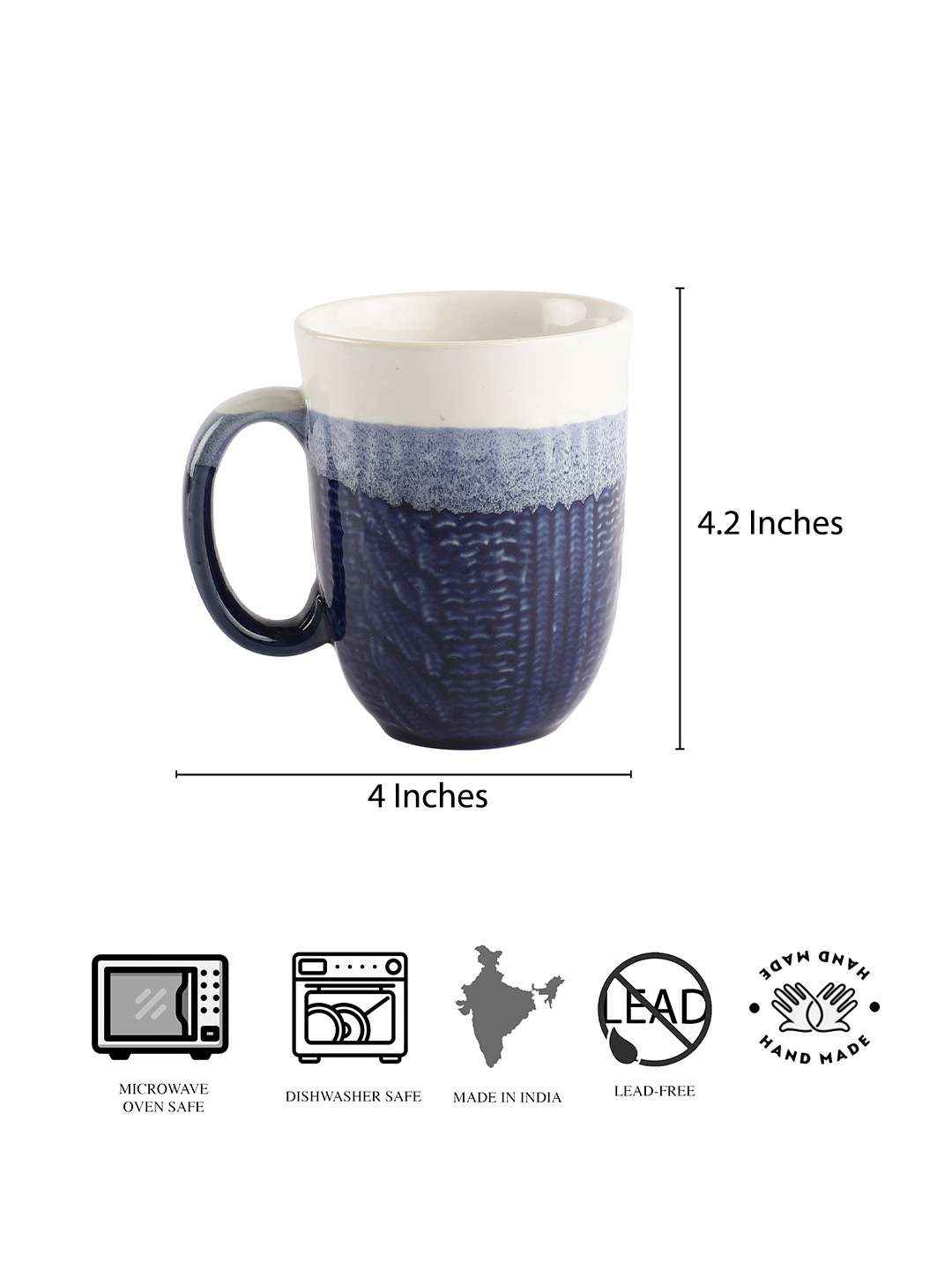 The Neel Collection Dual Tone textured Mugs