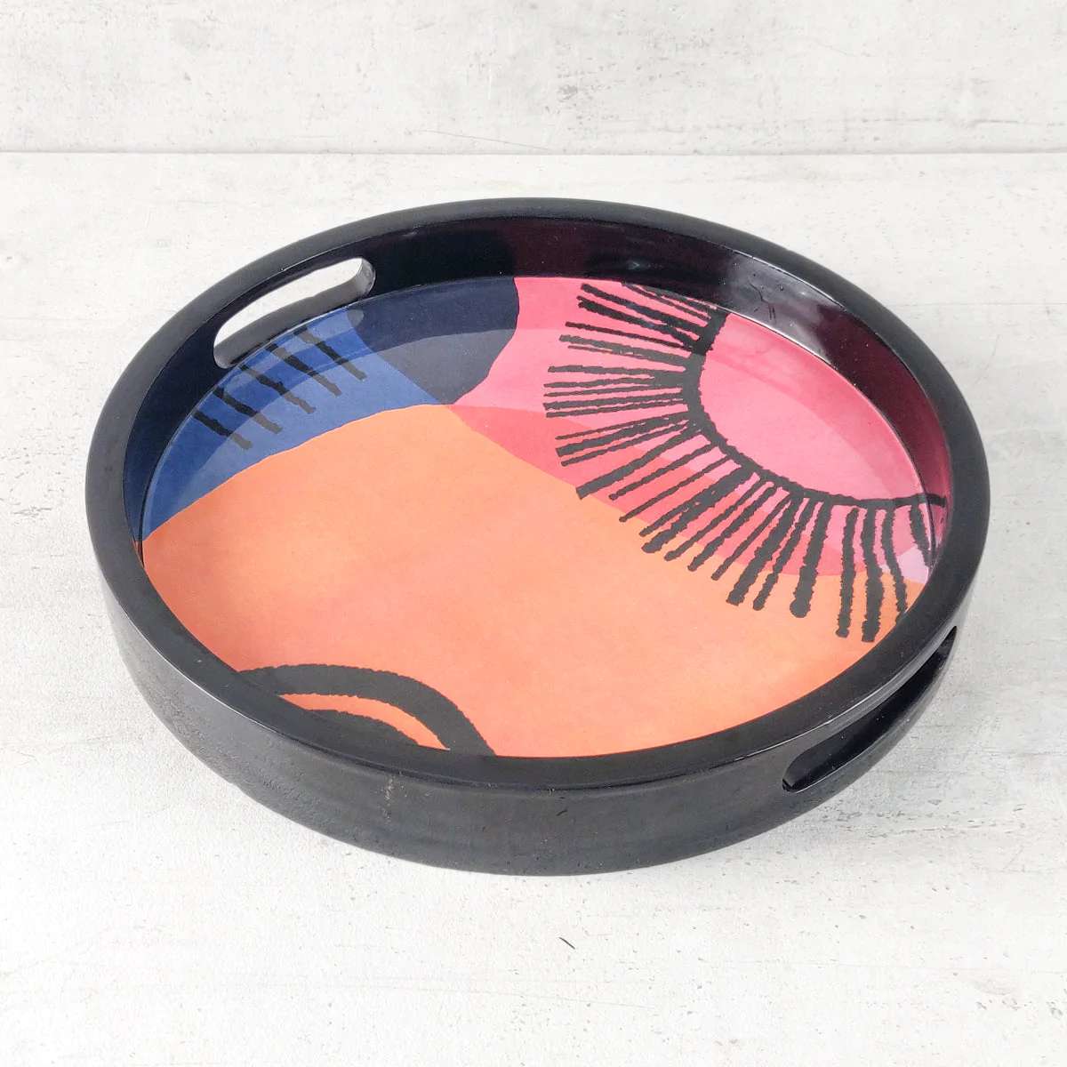 Roderick Modern Art Lacquer Tray