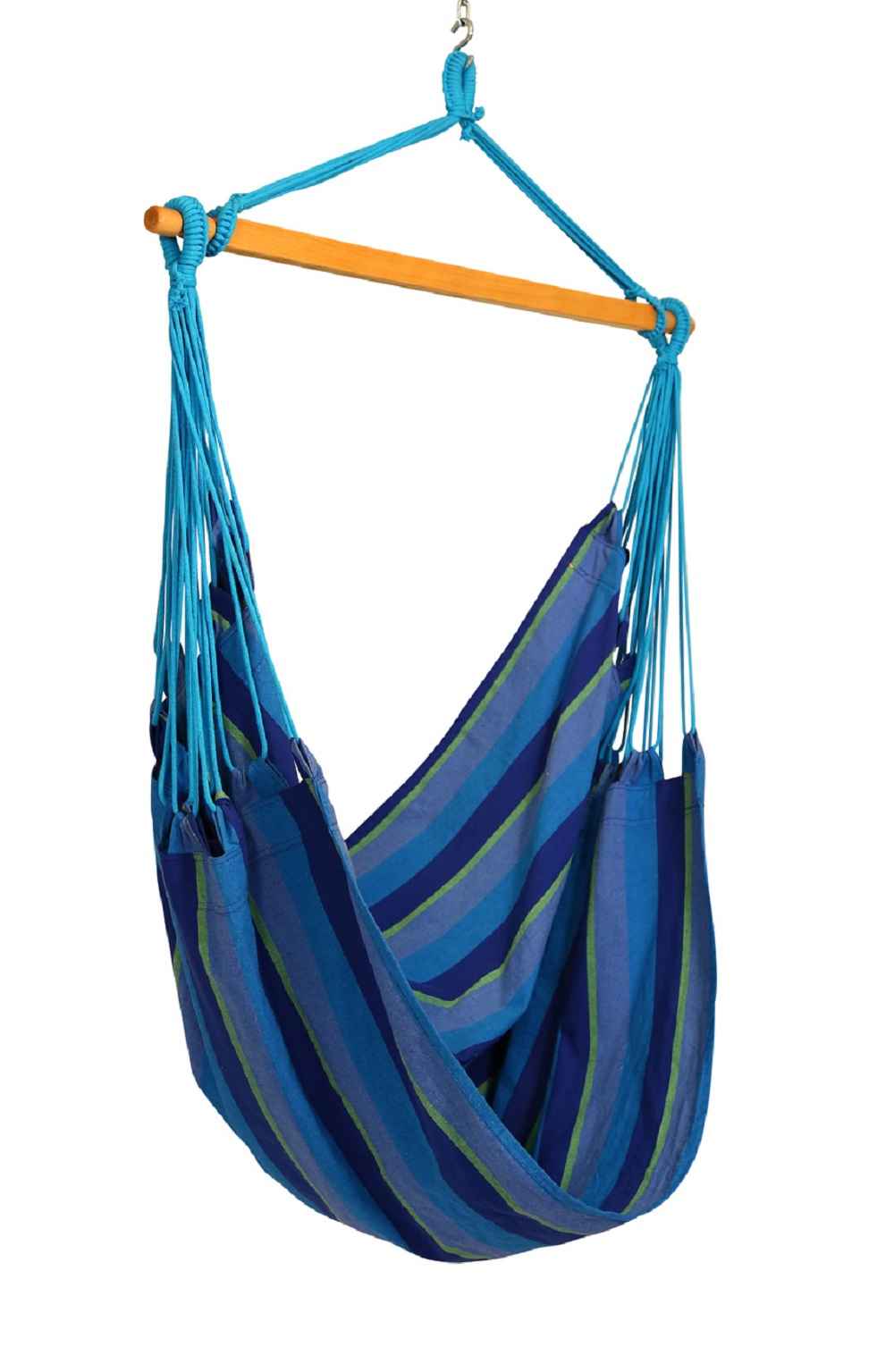 Hangit South American Canvas swing-Ocean blue