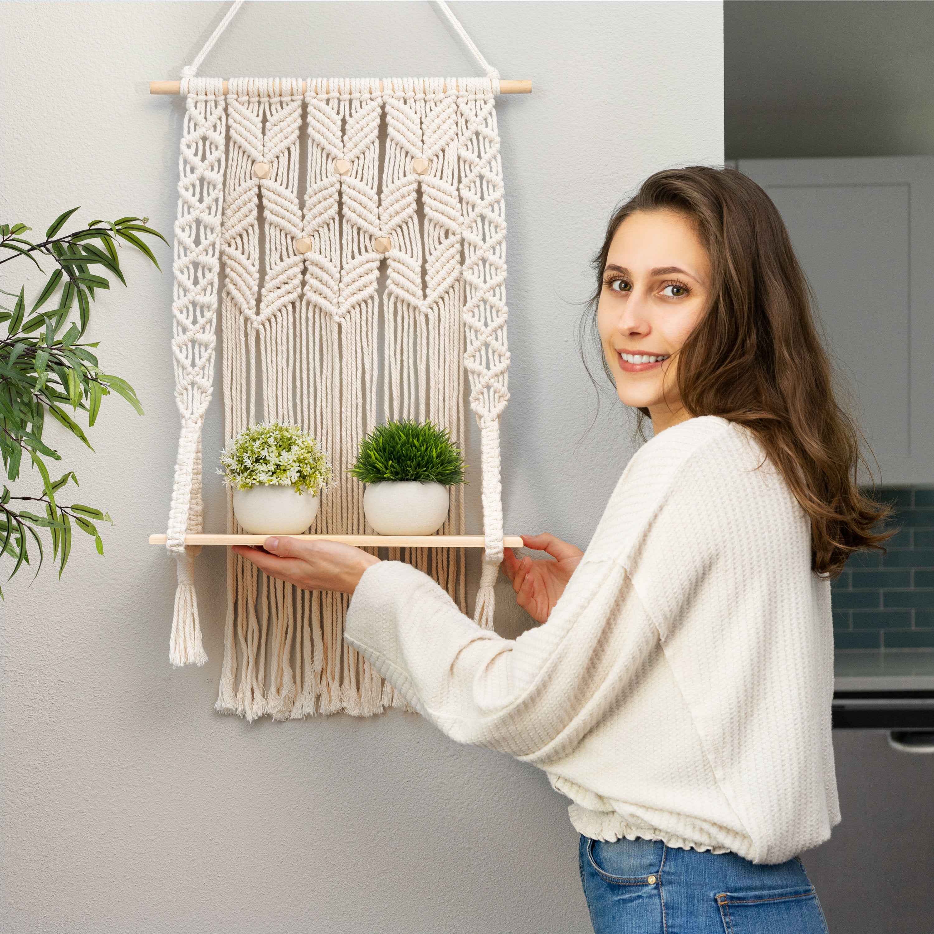 Kaahira Macrame Wall Hanging 