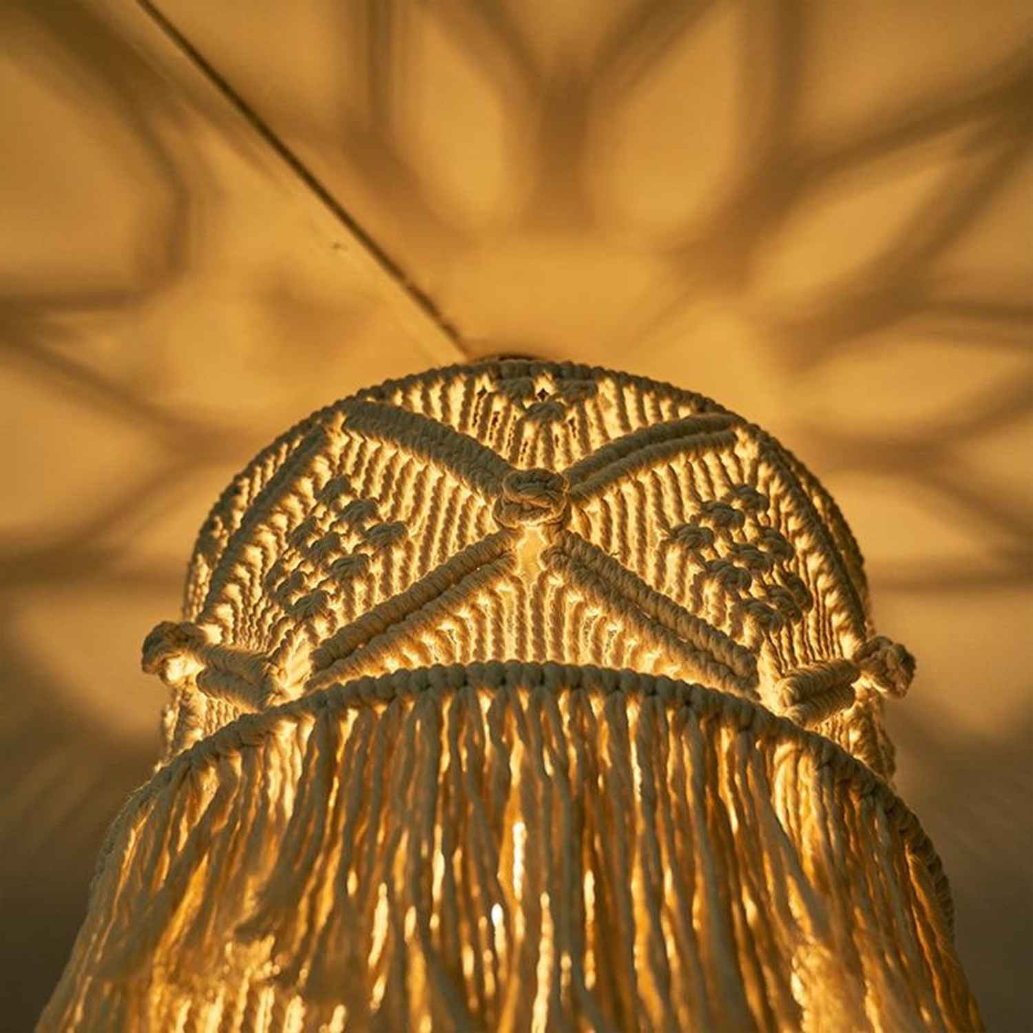 Kaahira Macrame Chandelier