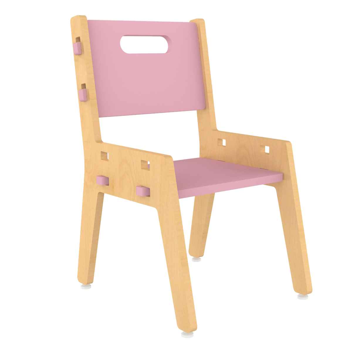Silver Peach Chair