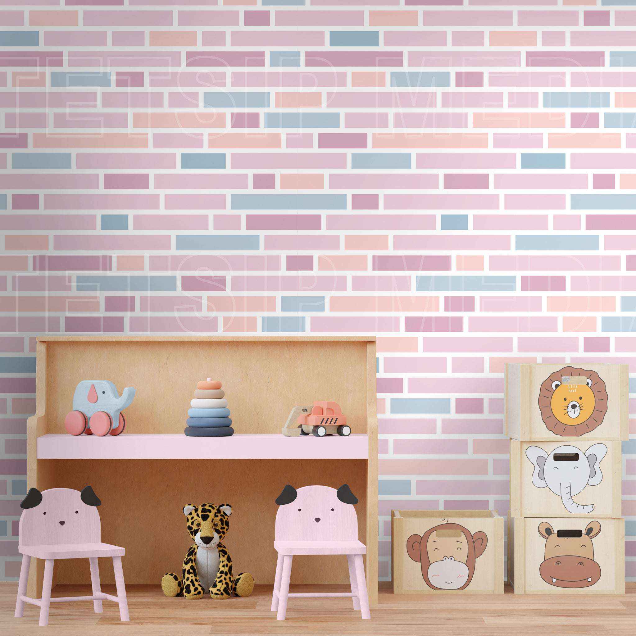 Pastel Bricks