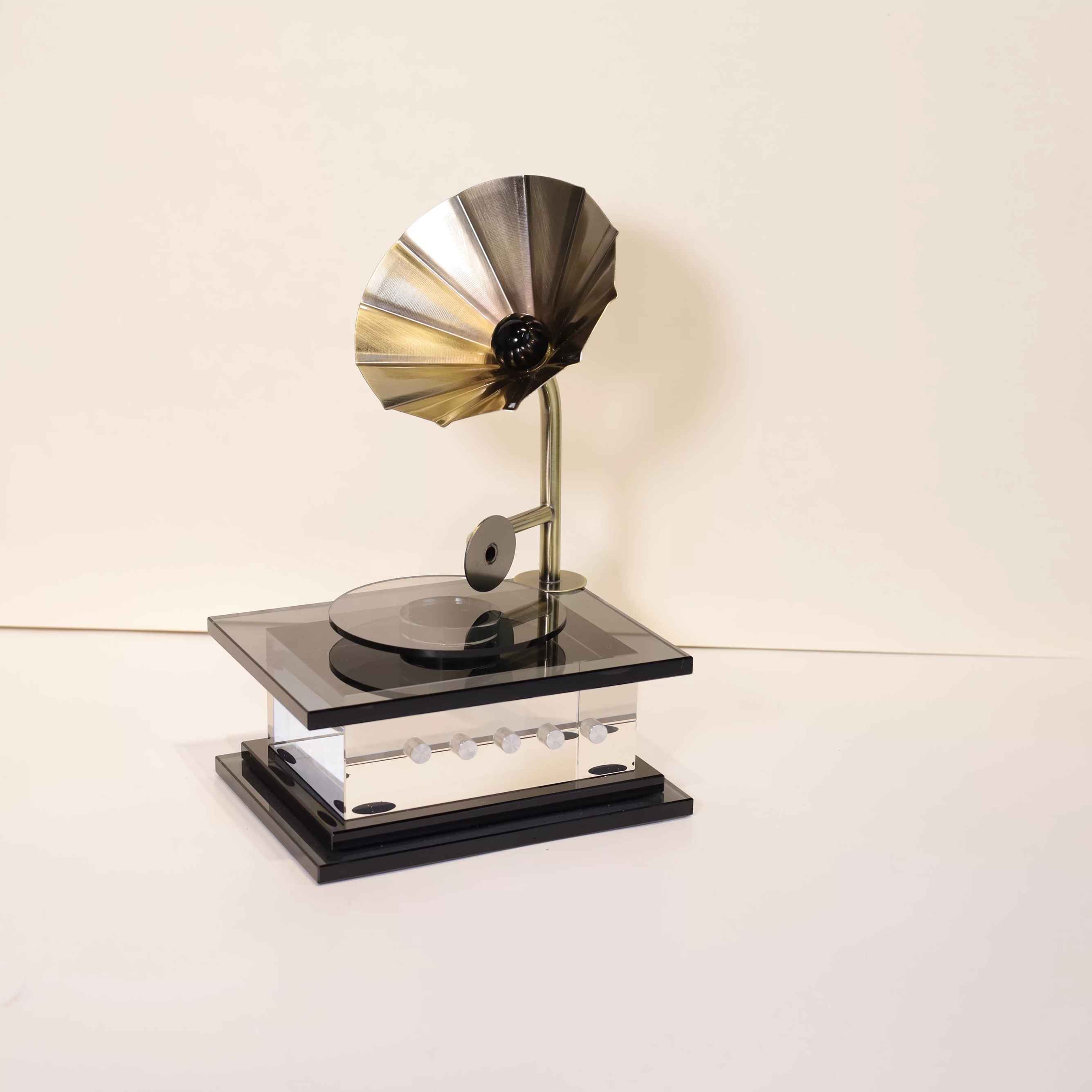 CRYSTAL SHEER GRAMOPHONE