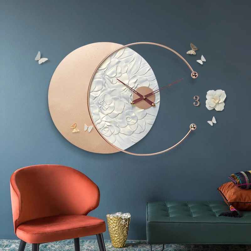 Dancing Butterfly Premium Wall Clock