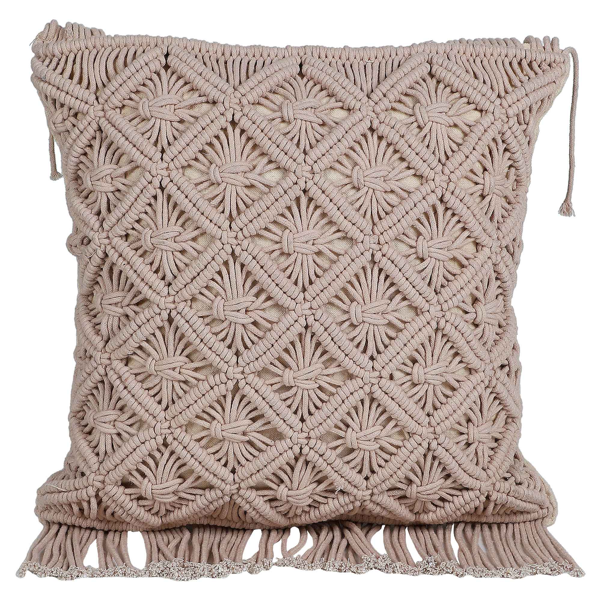 Kaahira Macrame Cushion Covers