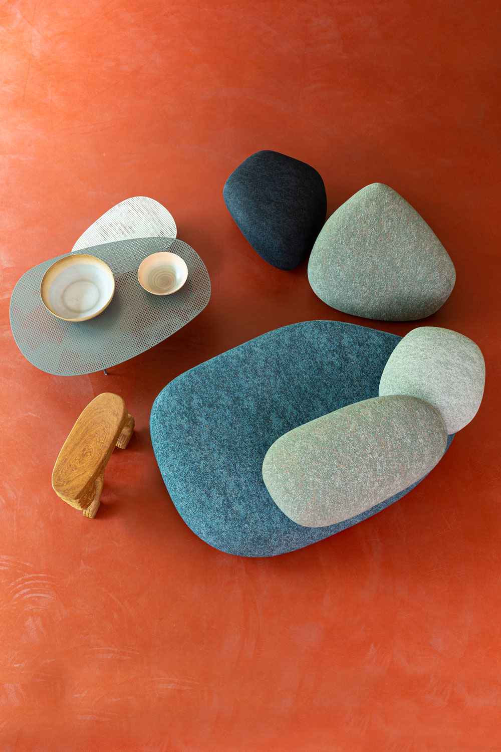 Moroso Pebble Rubble Sofa