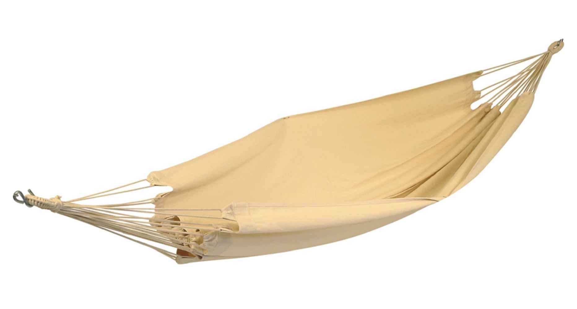 Hangit Natural extra wide Brazilian Canvas Hammock in a bag