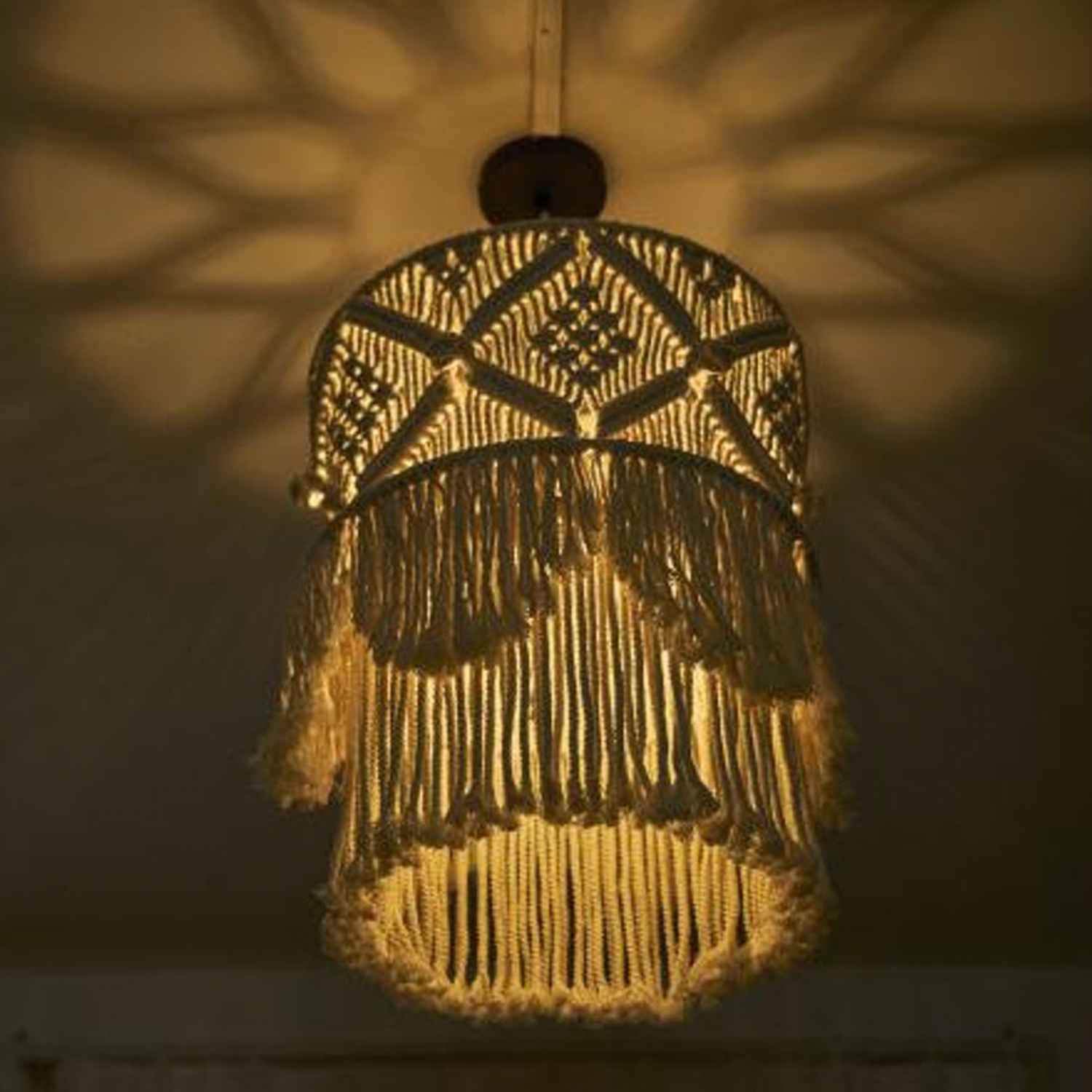 Kaahira Macrame Chandelier