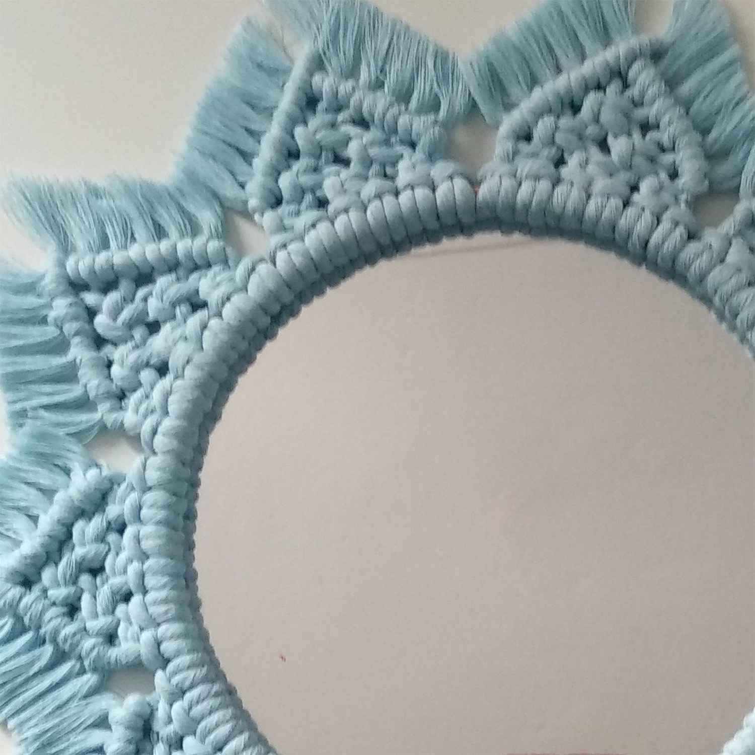 Kaahira Macrame Wall Mirror 