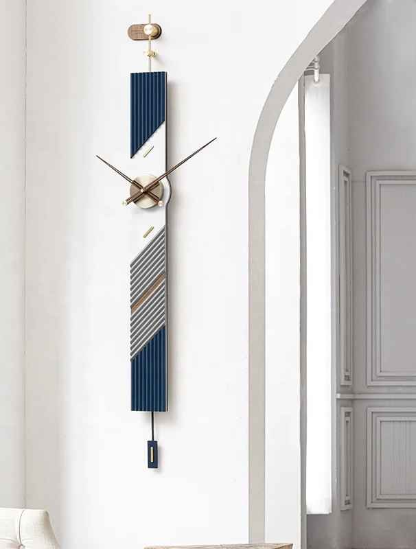 Abstract Wall Clock(Blue)