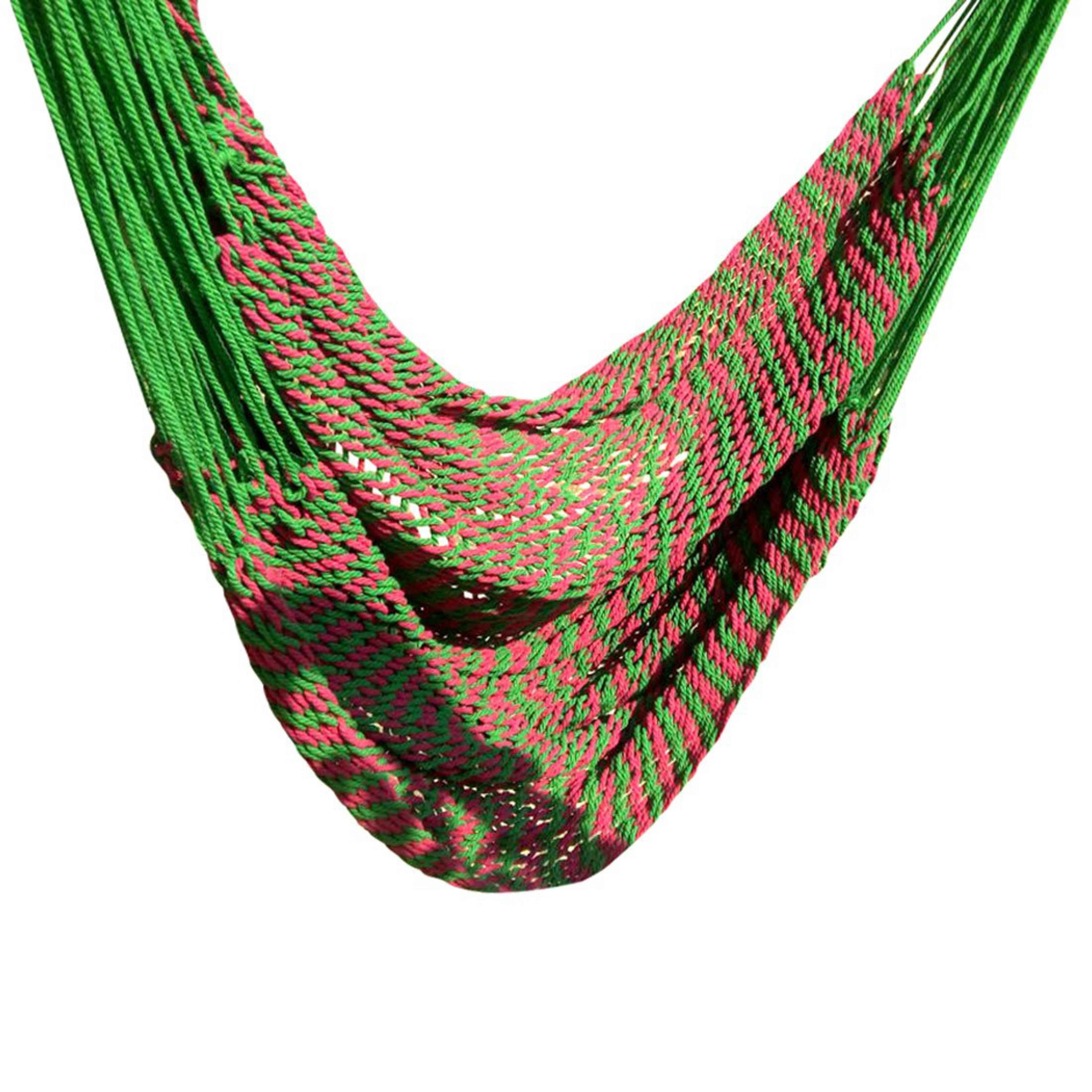 Hangit Green Tight woven rope chair