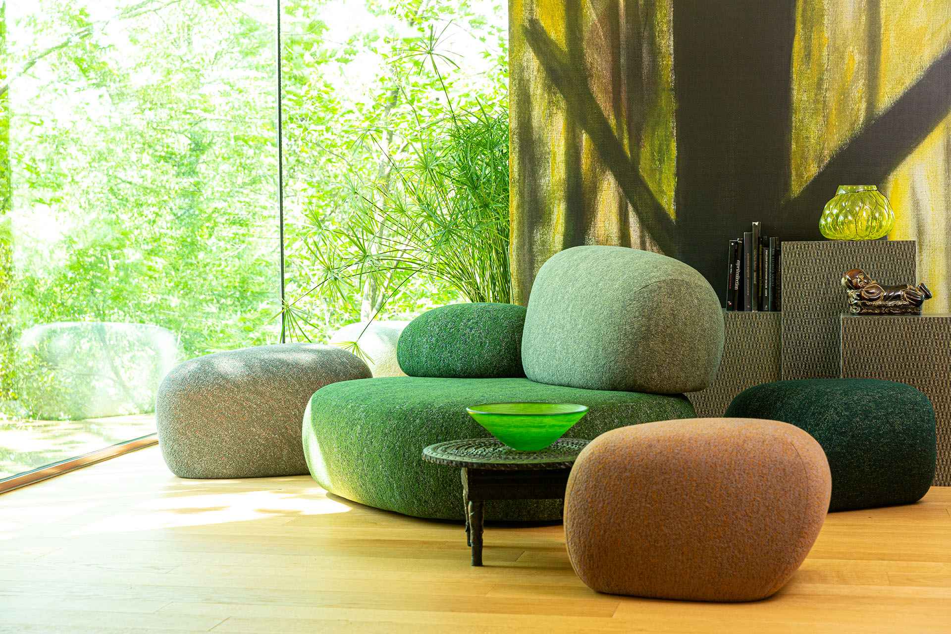 Moroso Pebble Rubble Sofa