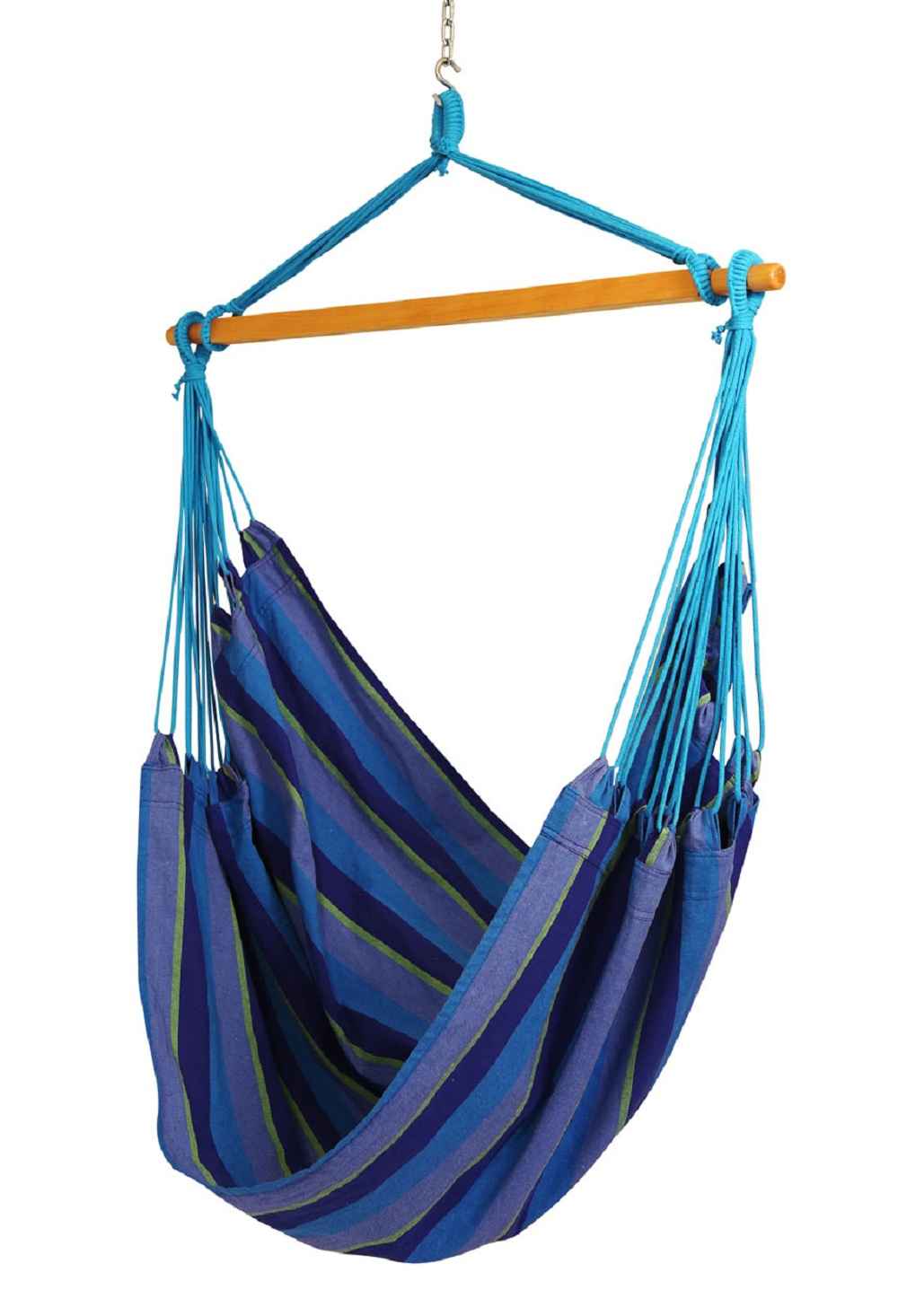 Hangit South American Canvas swing-Ocean blue