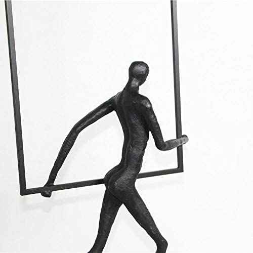 Square Man Sculpture