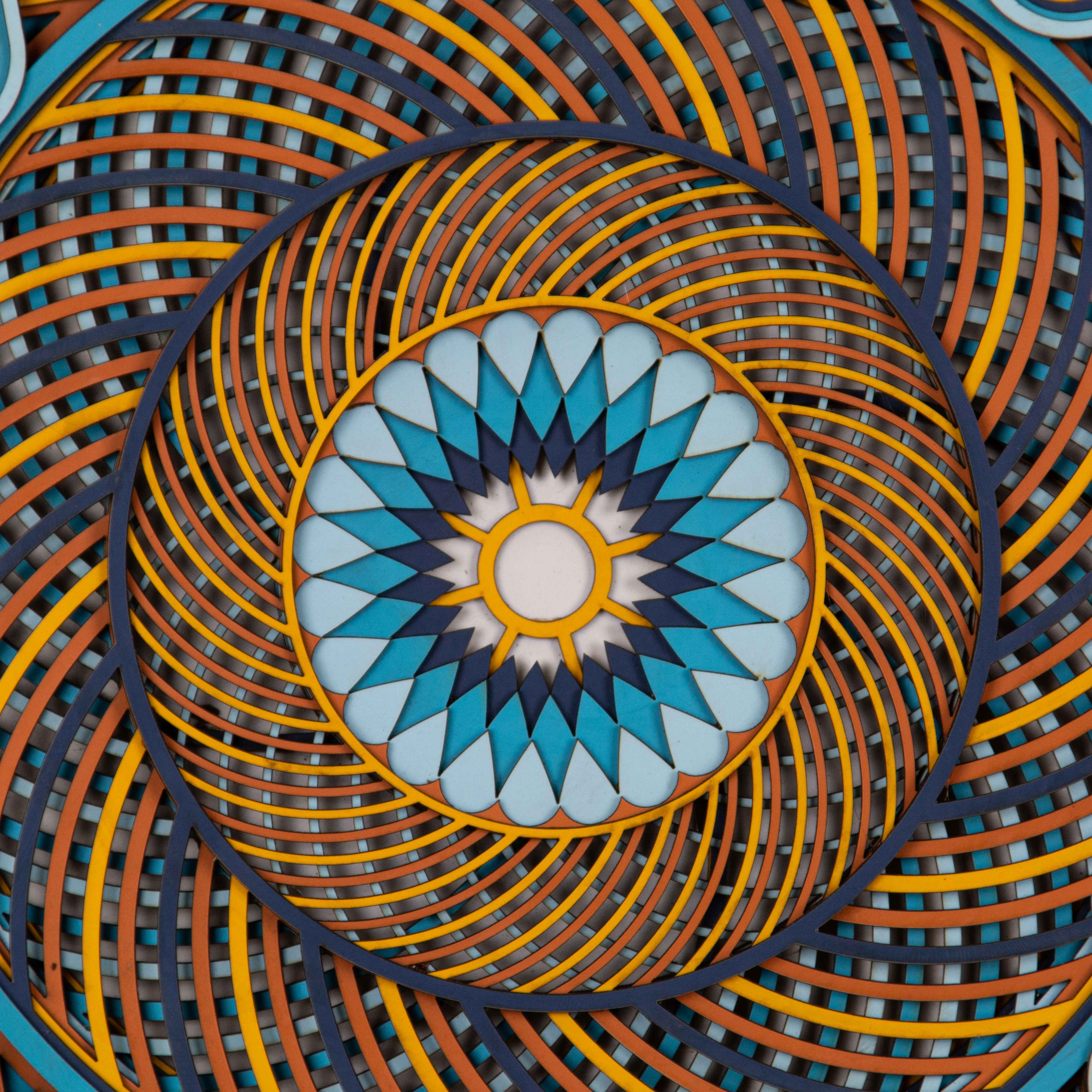  Mesmeric Chakra Multi Layer Mandala