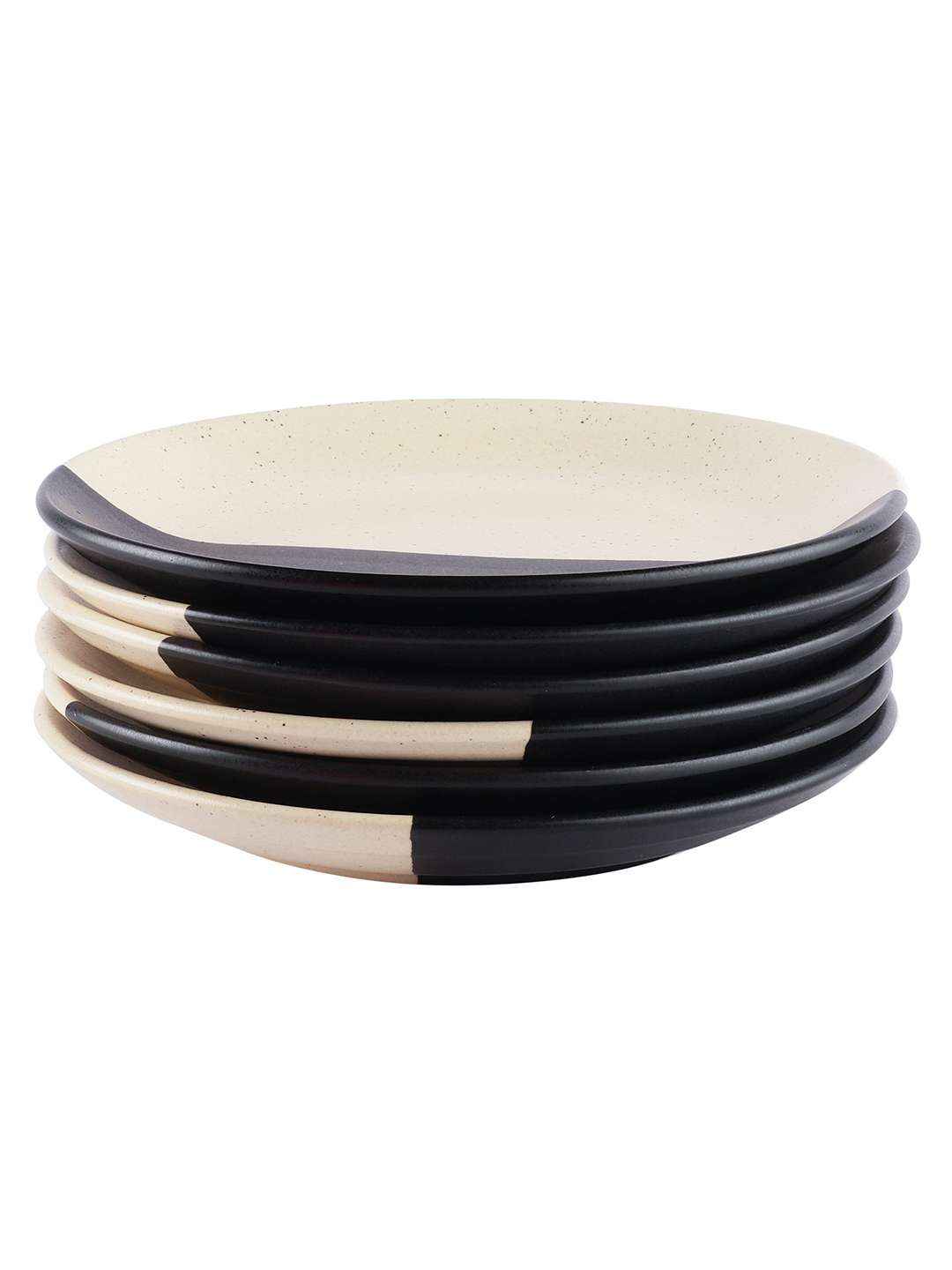 Handcrafted The Raat-Din Collection- Stoneware Dinner Plates 