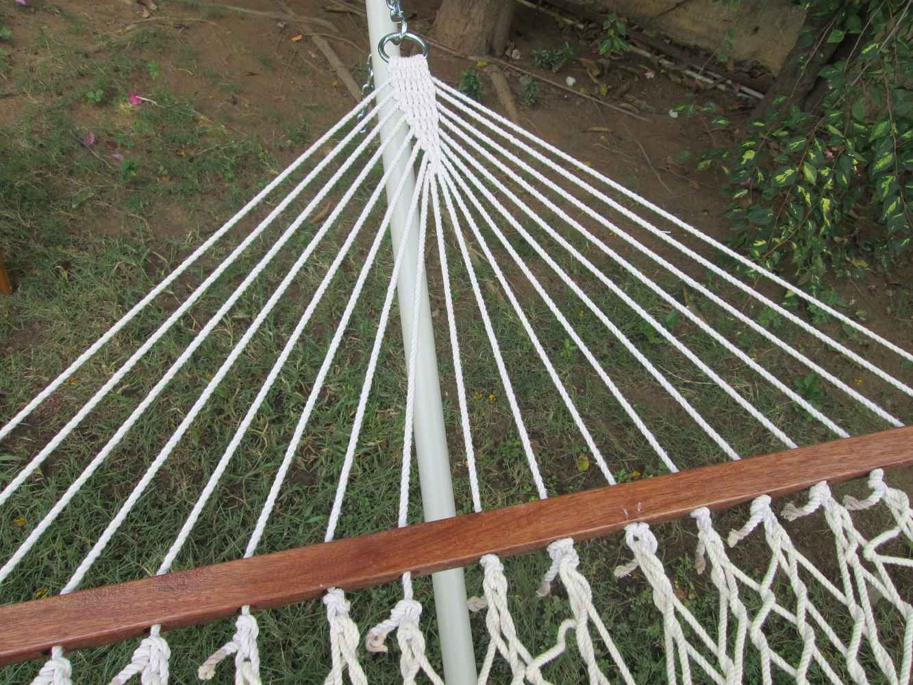 Hangit Single XL Cotton Rope Outdoor Hammock