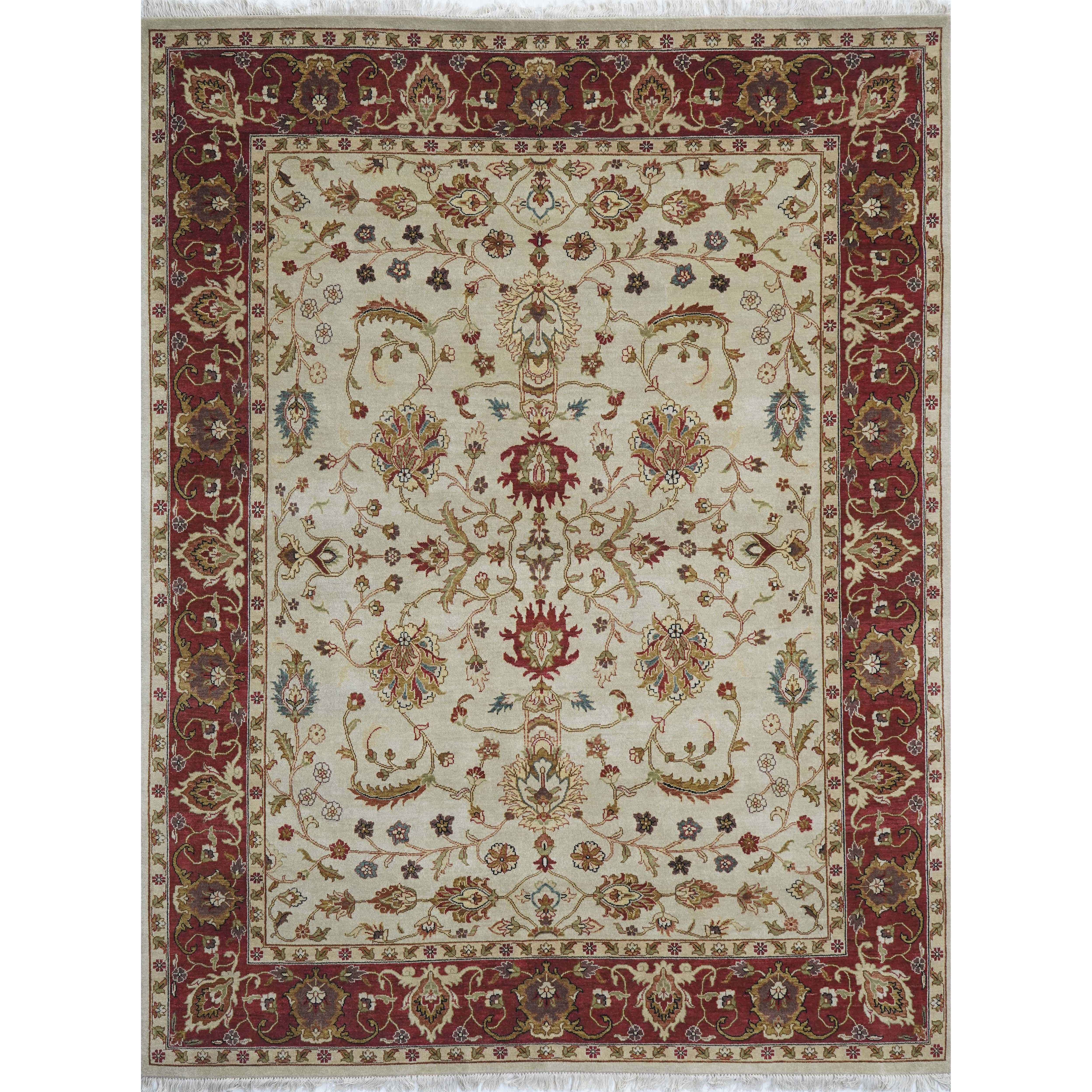 FILLED RIVER SCENE RUG