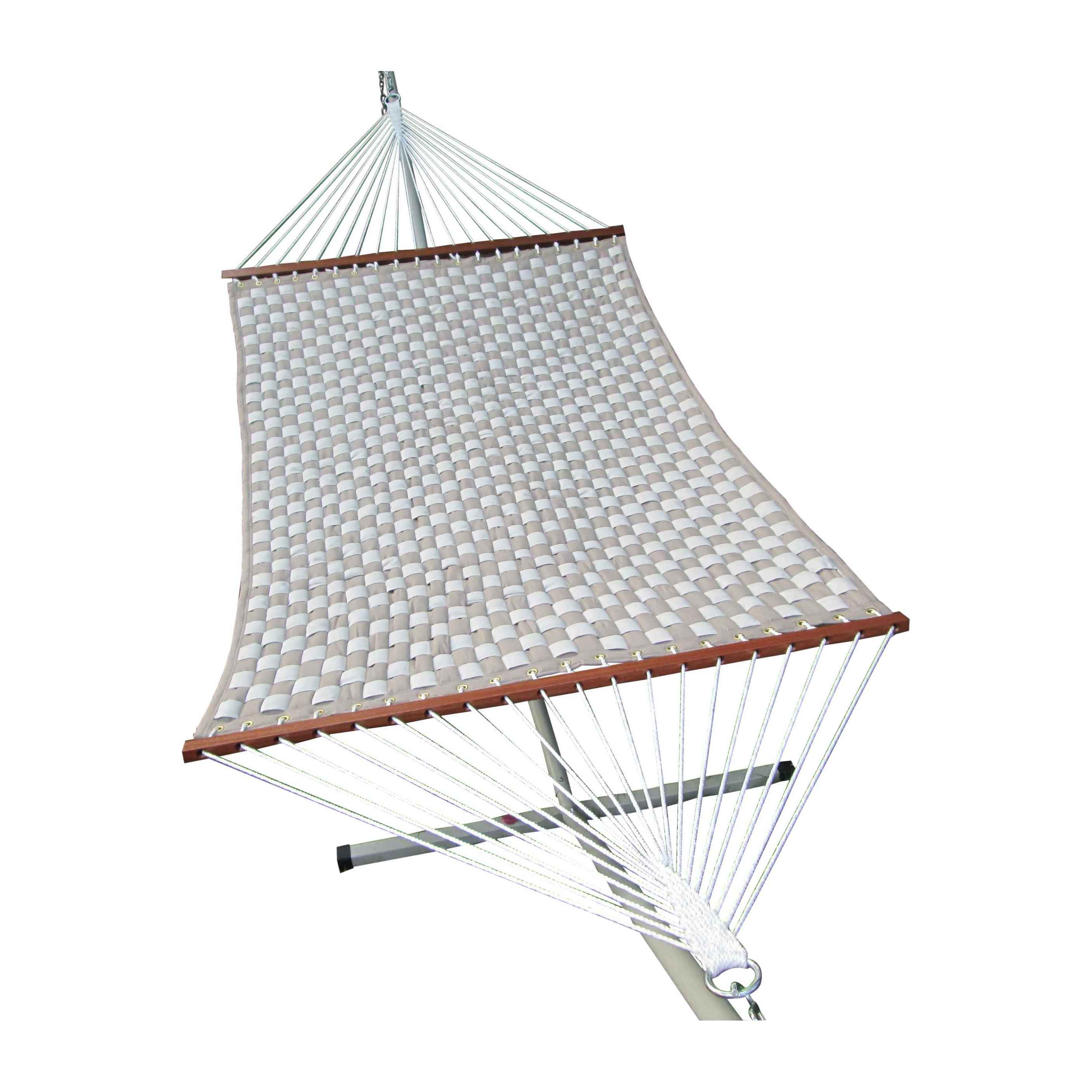 Hangit Single Cotton Rope Hammock with bars