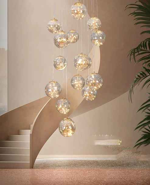 15 Light Fairy Duplex Chandelier