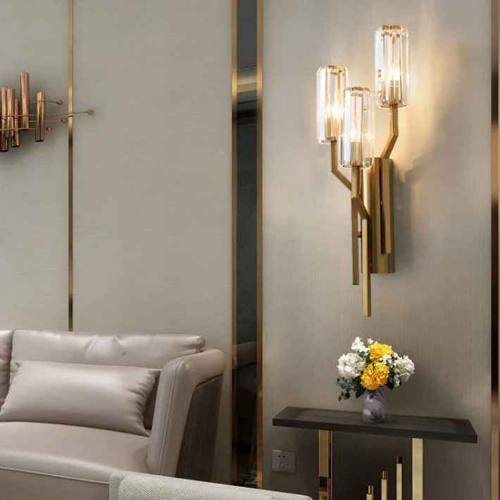 3 Led Electroplated Wall Light