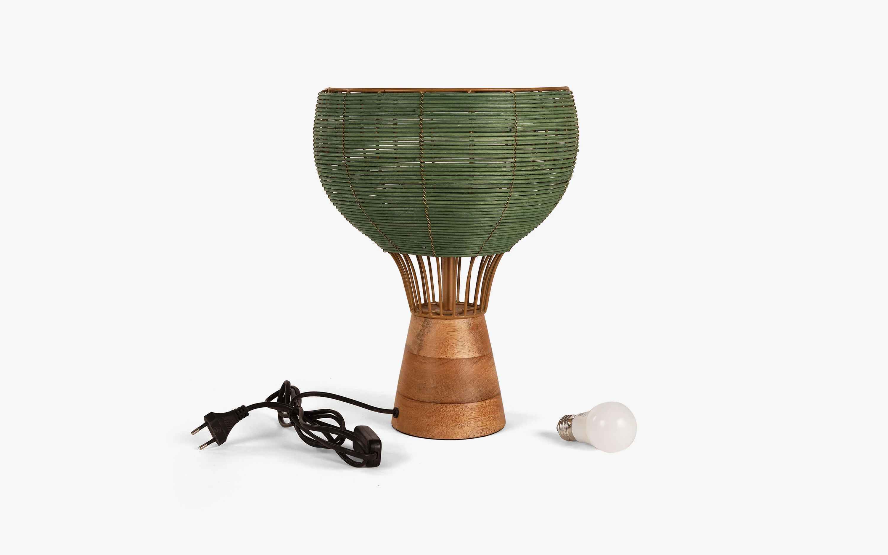 Henka Green Table Lamp